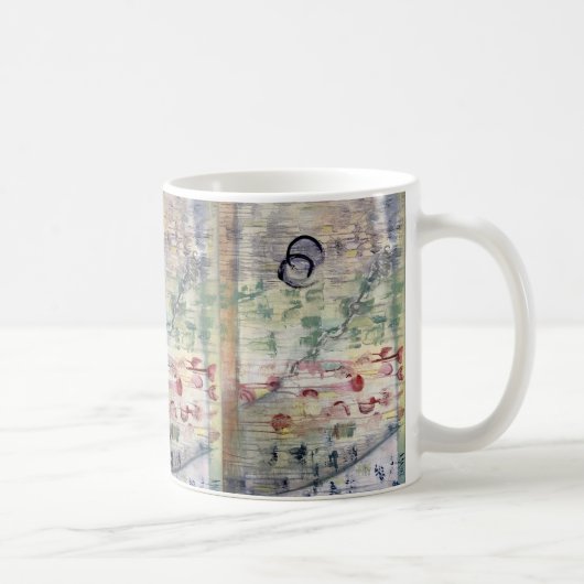葉っぱ コーヒーマグカップ (右)