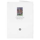 葉で眠っているアカギツネの野性生物は芸術カードを消します (裏面)