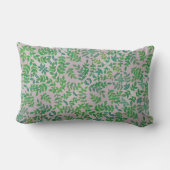 葉とつる植物 ランバークッション (裏面)