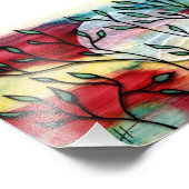 葉とインクの透明層 フォトプリント            (角)