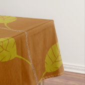 葉とエレガントつる植物のパターン紙テクスチャ| テーブルクロス (インサイチュ)