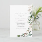 葉とコットンモダン結婚ズ 招待状 (スタンド正面)