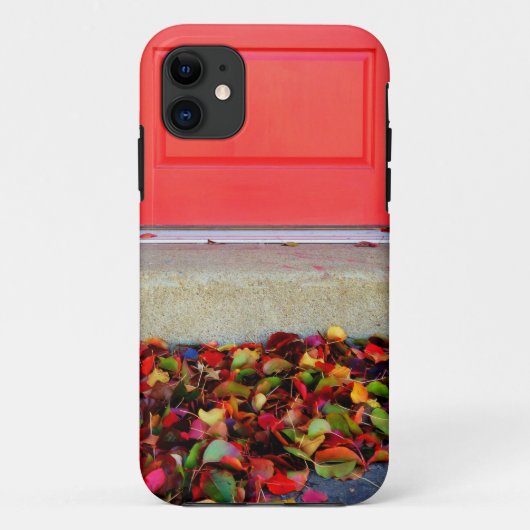 葉とドア Case-Mate iPhoneケース (裏面)