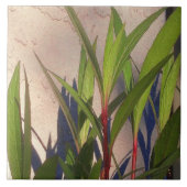 葉と影 タイル (正面)