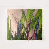 葉と影 タペストリー (正面(横))