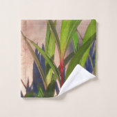 葉と影 バスタオルセット (ウォッシュタオル)