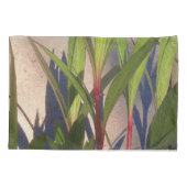 葉と影 枕カバー (裏面-左)