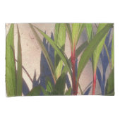 葉と影 枕カバー (正面右)