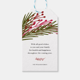 葉と果実 ギフトタグ