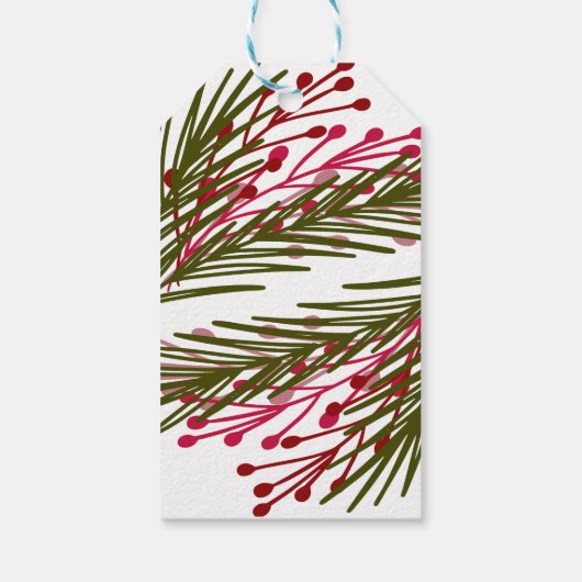 葉と果実 ギフトタグ (裏面)