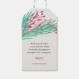 葉と果実 ギフトタグ