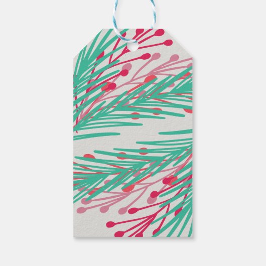 葉と果実 ギフトタグ (裏面)