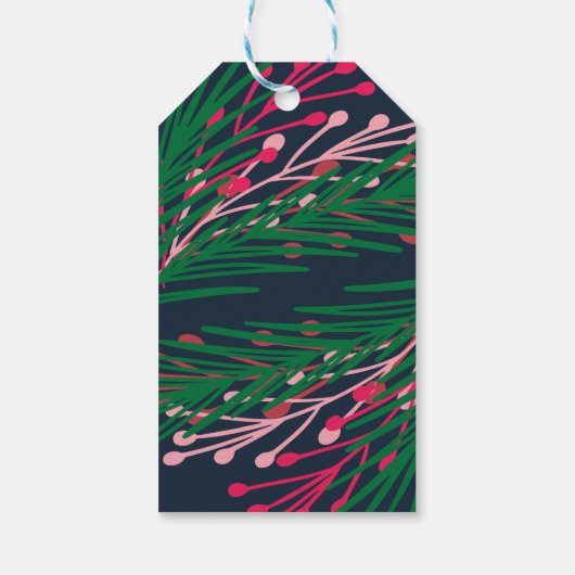 葉と果実 ギフトタグ (裏面)