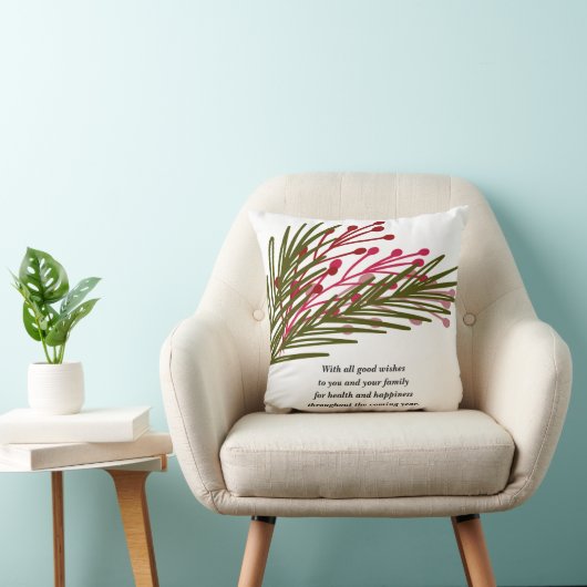 葉と果実 クッション (椅子)