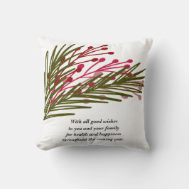 葉と果実 クッション