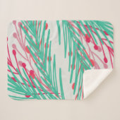 葉と果実 シェルパブランケット (正面(横))