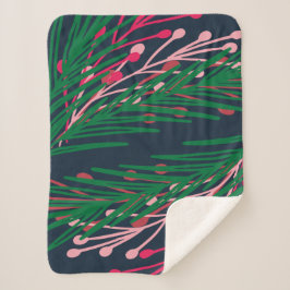 葉と果実 シェルパブランケット