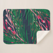 葉と果実 シェルパブランケット (正面(横))