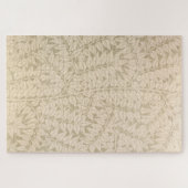 葉と枝の模様（William Morris著） ジグソーパズル (横)