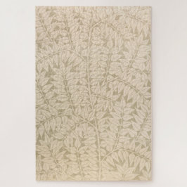 葉と枝の模様（William Morris著） ジグソーパズル