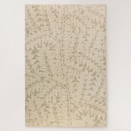 葉と枝の模様（William Morris著） ジグソーパズル (縦)