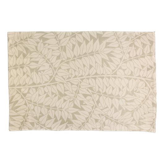 葉と枝の模様（William Morris著） 枕カバー (正面左)