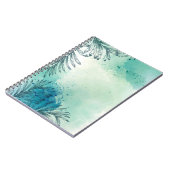 葉と水の色 ノートブック (左側)