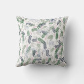 葉と花フローラ クッション (裏面)