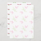 葉と蝶紙 (正面/裏面)