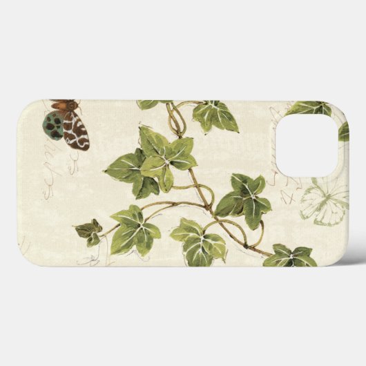 葉と蝶 Case-Mate iPhoneケース (裏面 (横))