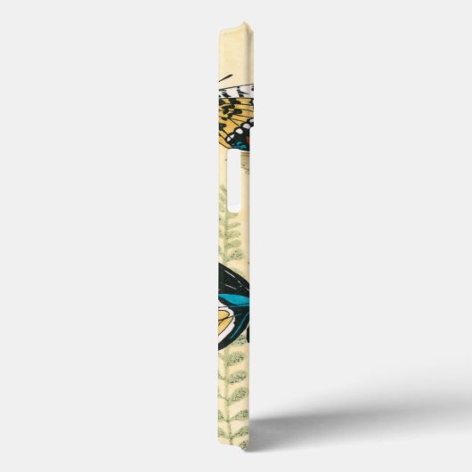 葉にすべっている蝶 Case-Mate iPhoneケース (裏面 / 右)