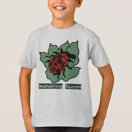 葉に凍えるミニマリストのバグ | おもしろい Tシャツ (正面)