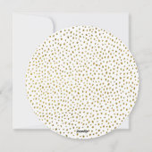 葉のきらめきクリスマス家族写真 シーズンカード (裏面)