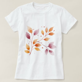 葉のついた枝 Tシャツ