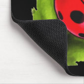 葉のてんとう虫 マウスパッド (コーナー)