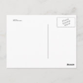 葉のない木 ポストカード (裏面)