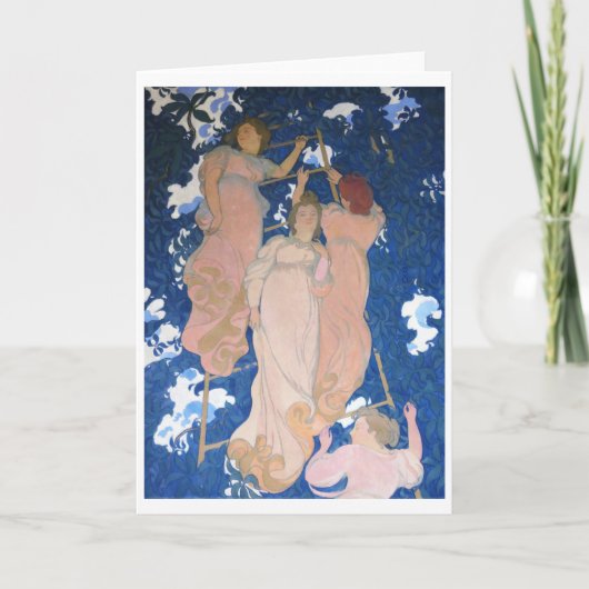 葉のはしご，モーリス・デニス カード (正面)