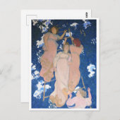 葉のはしご，モーリス・デニス ポストカード (正面/裏面)