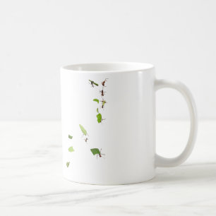 葉のカッターの蟻 コーヒーマグカップ