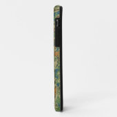 葉のカムフラージュパターンに対する花 Case-Mate iPhoneケース (裏面/左)