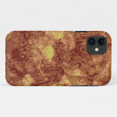 葉のカムフラージュパターンに対する黄色い花 Case-Mate iPhoneケース (裏面(横))