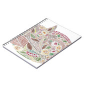 葉のキツネ ノートブック (左側)