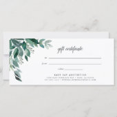 葉のギフト券 (裏面)