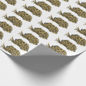 葉のギルド海のナメクジ漫画イラストレーション ラッピングペーパー (角)