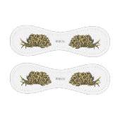 葉のギルド海のナメクジ漫画イラストレーション 野球ボール (パネル)