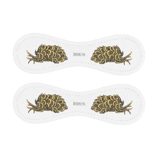 葉のギルド海のナメクジ漫画イラストレーション 野球ボール (パネル)