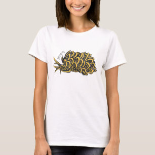 葉のギルド海のナメクジ漫画イラストレーション Tシャツ