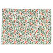 葉のクリスマス抱き枕 ラージペーパーバッグ (裏面)