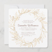 葉のバプテモダンス 招待状 (正面)