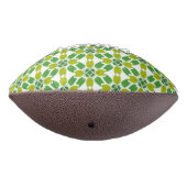 葉のパターン、のパター葉ン、緑の葉 アメリカンフットボール (回転270)